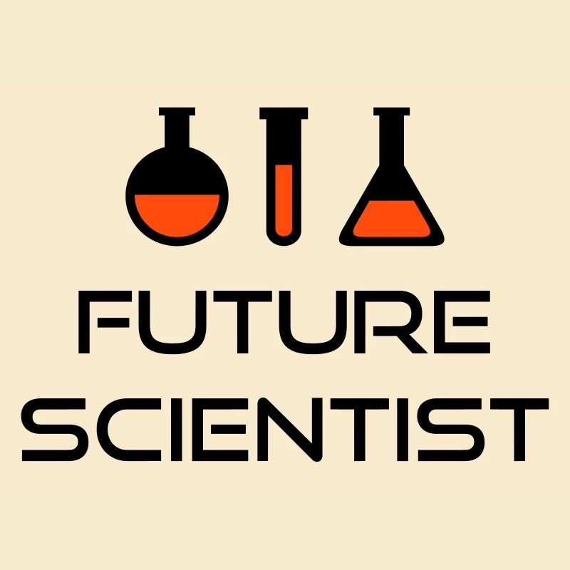 Future scientist (piston, test tube)