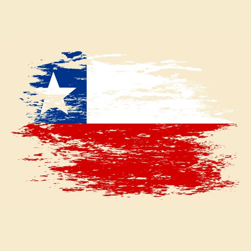 Drapeau chilien utilisé