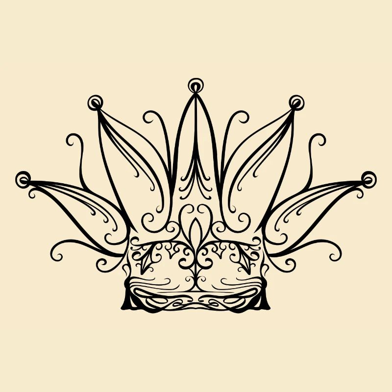 Couronne de carnaval de carnaval de Fool’s Cap