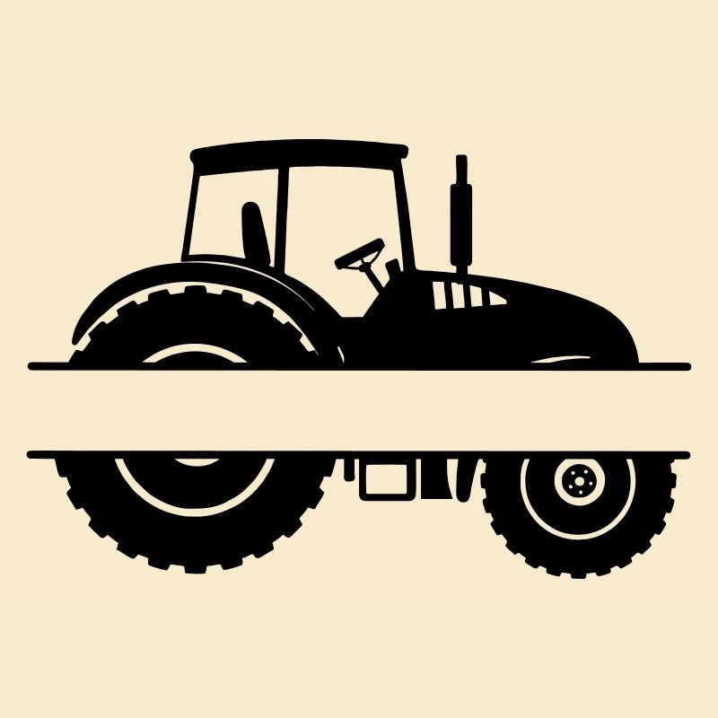 Farm Tractor Emblem