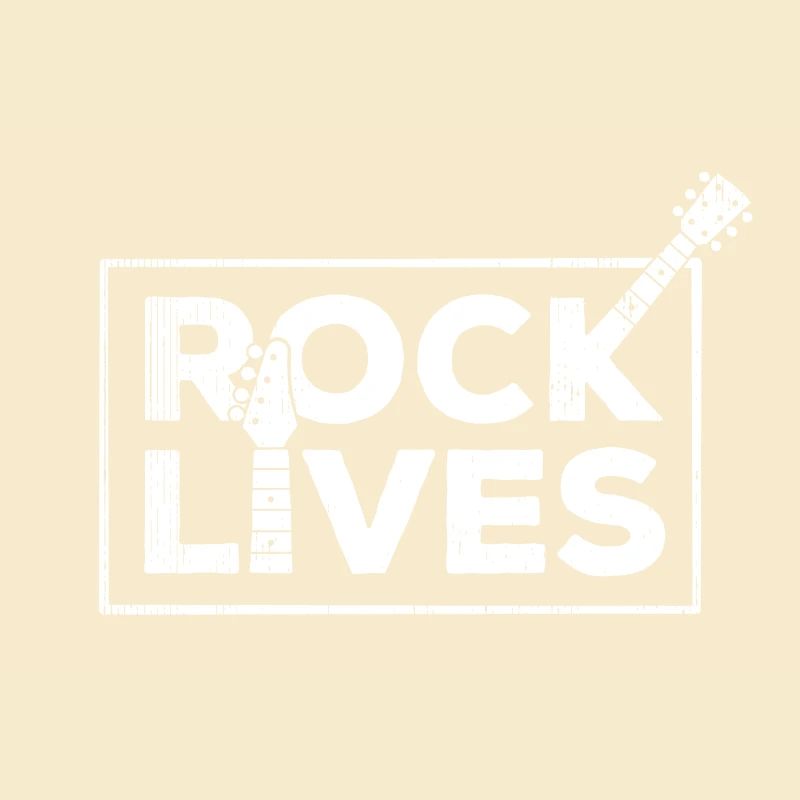 Rock Lives Bold Statement-Design