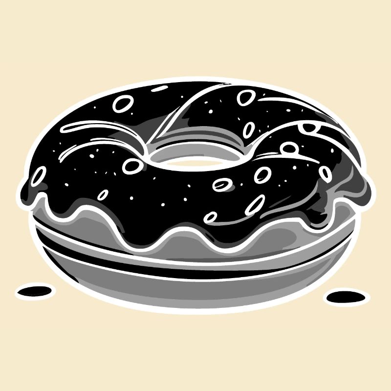 Donut - white