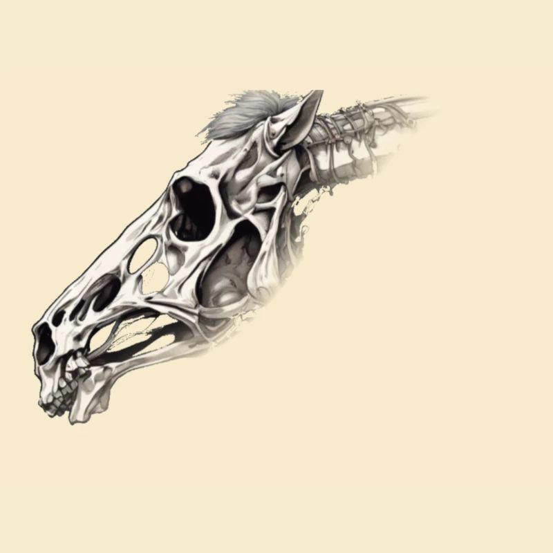 Pferd Skull