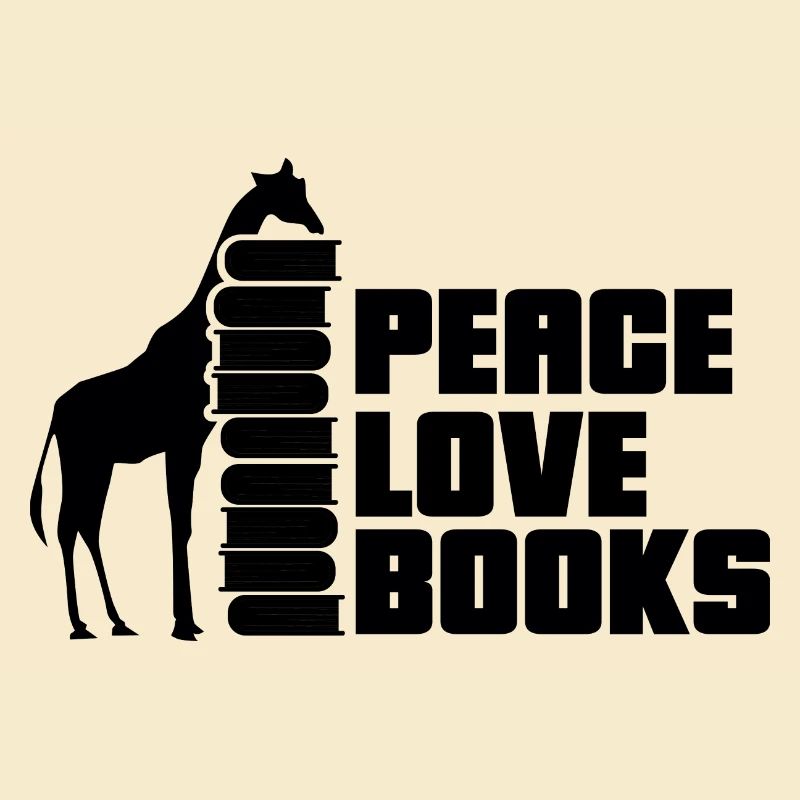 Lesen Bücher Buch Giraffe