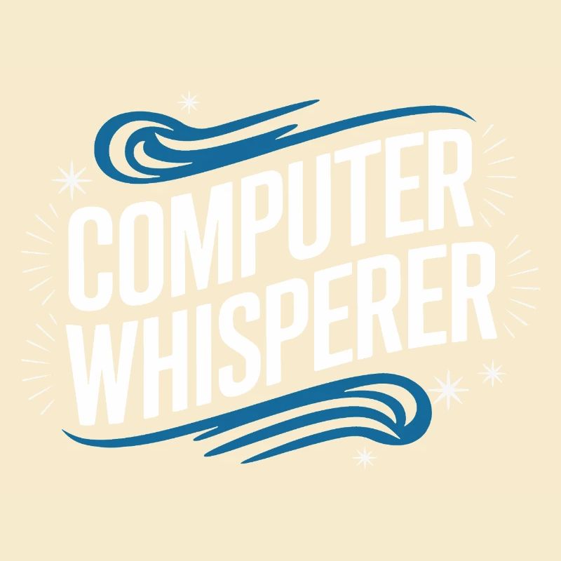 Technischer Support Computerfreak Nerd