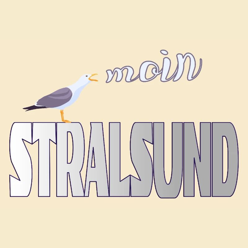 Stralsund Möwe & Moin Ostsee