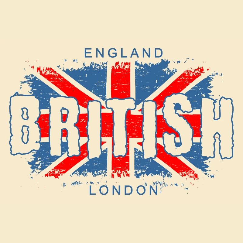 Conception graphique du drapeau britannique de l'Angleterre