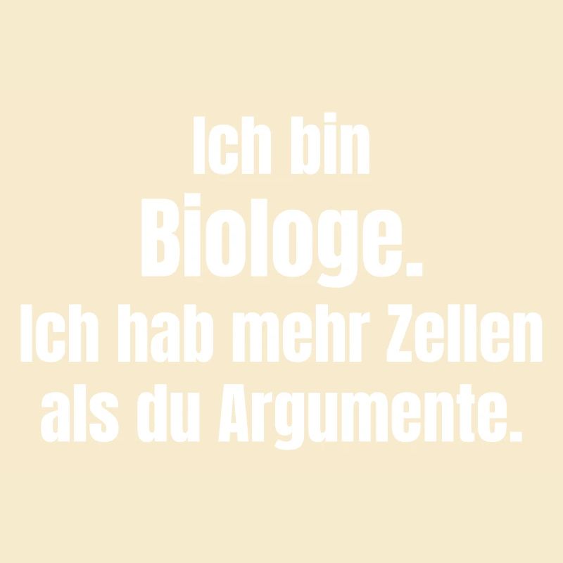 I'm a biologist – More cells than arguments