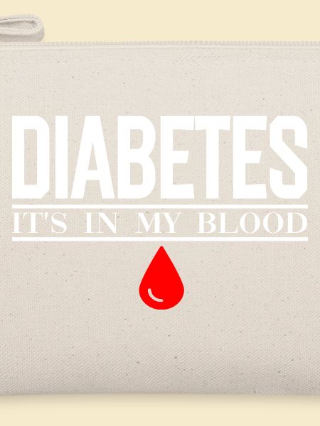 Diabetes-Blutlinienabfall-Grafik