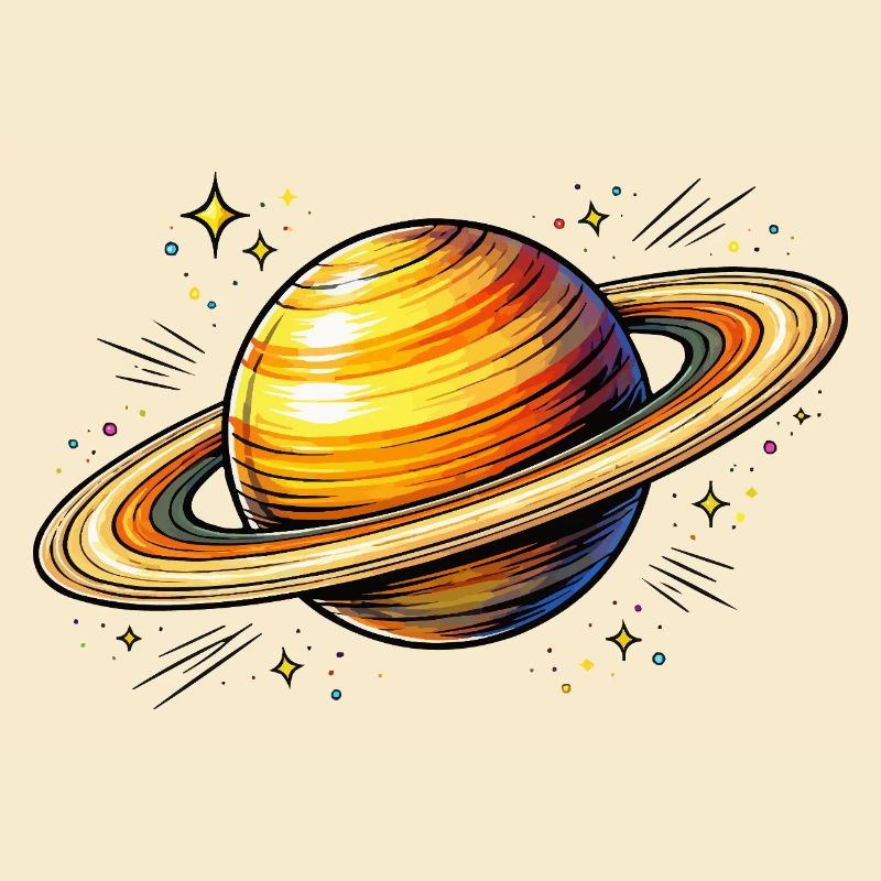 Planet Saturn 