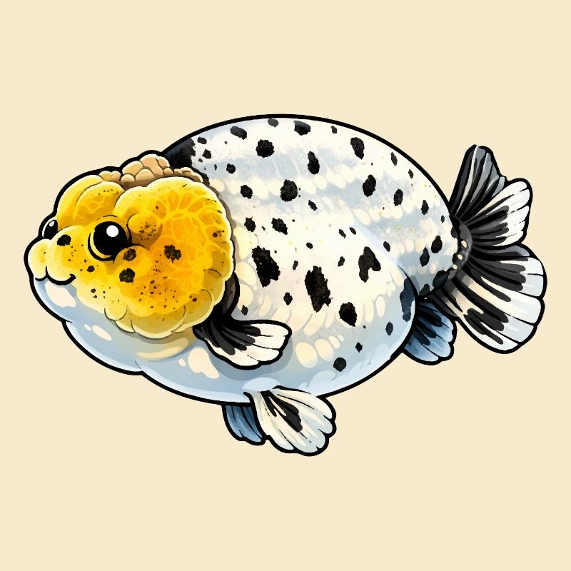 Poisson rouge du quartier général thaïlandais thaïlandais de Ranchu Grade Grade