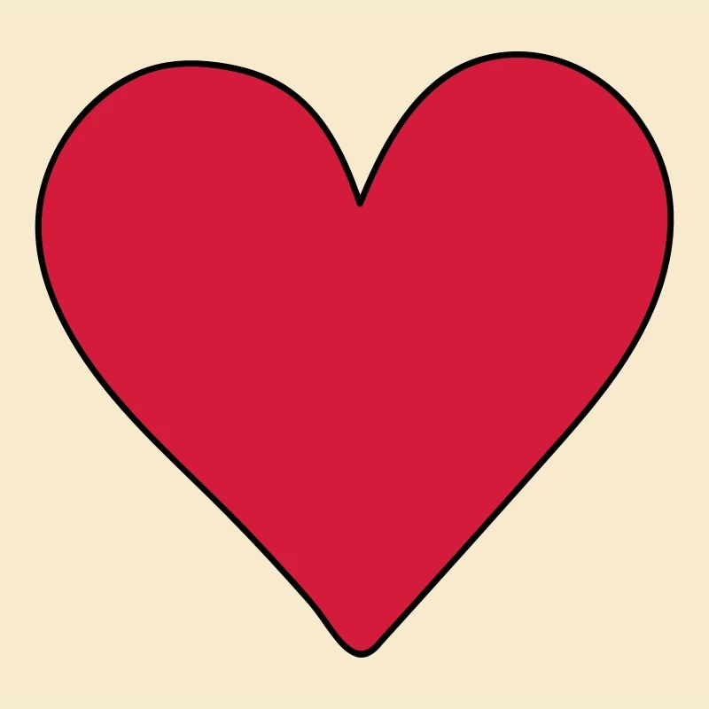 red heart