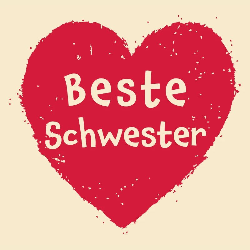Beste Schwester Herz