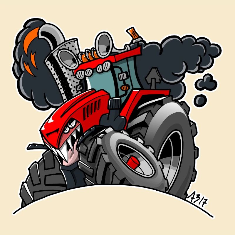 TRAKTOR weiße Grenze