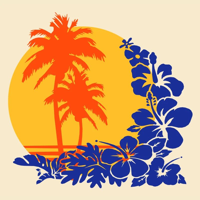 palm sunset