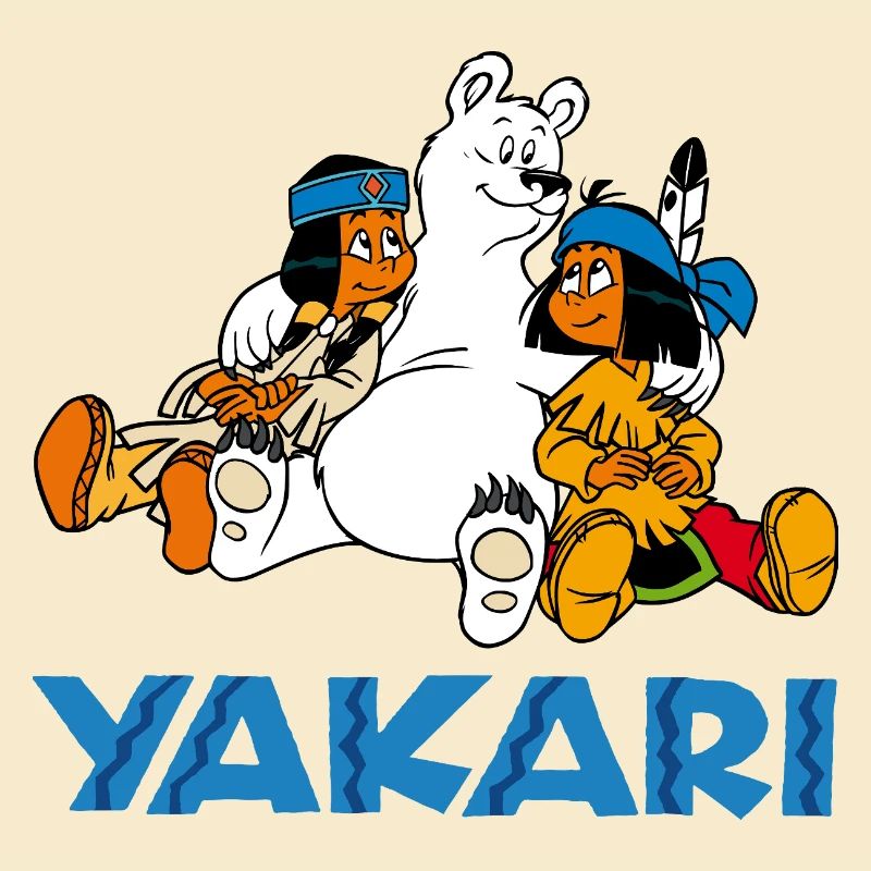 Yakari mit Schneeball