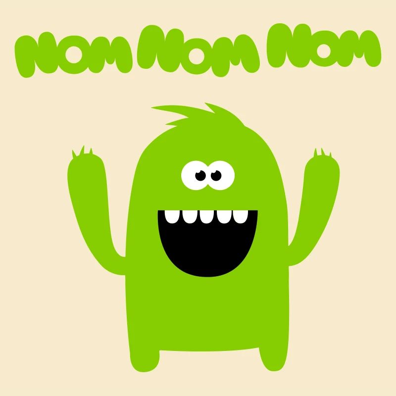Om nom nom nom - Monster