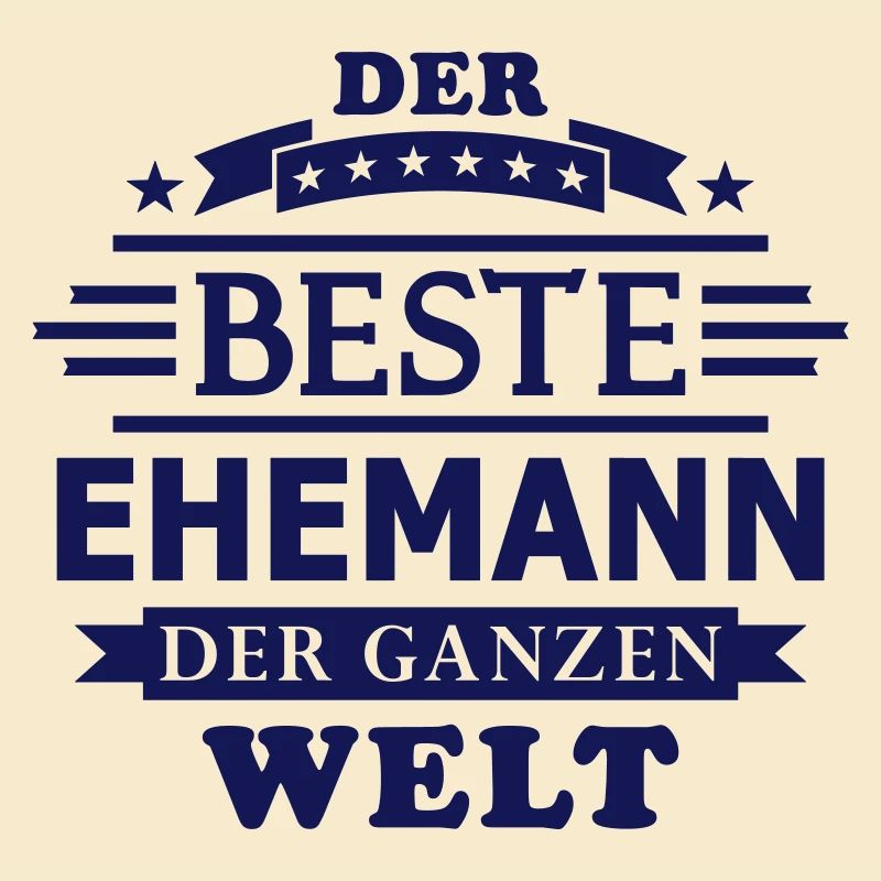 Bester Ehemann (Schriftzug)