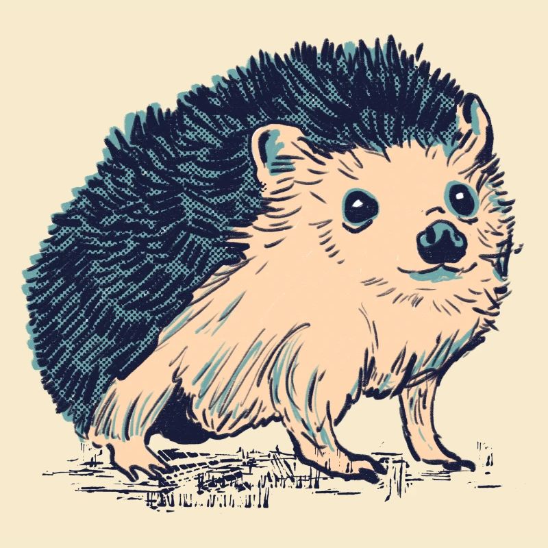 Kleiner Blauer Igel