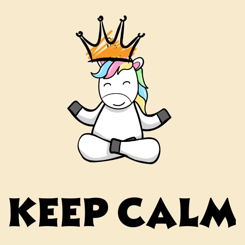 keep calm Einhorn