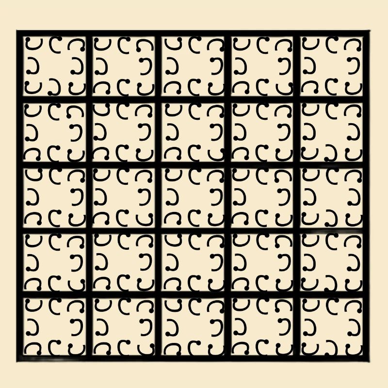 Square-decor