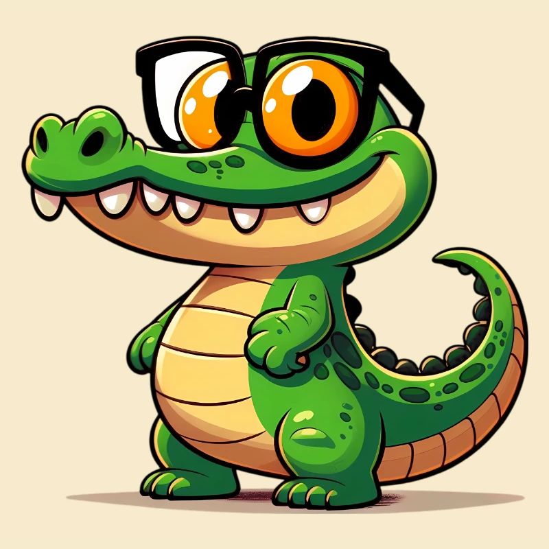 Alligator-Krokodil