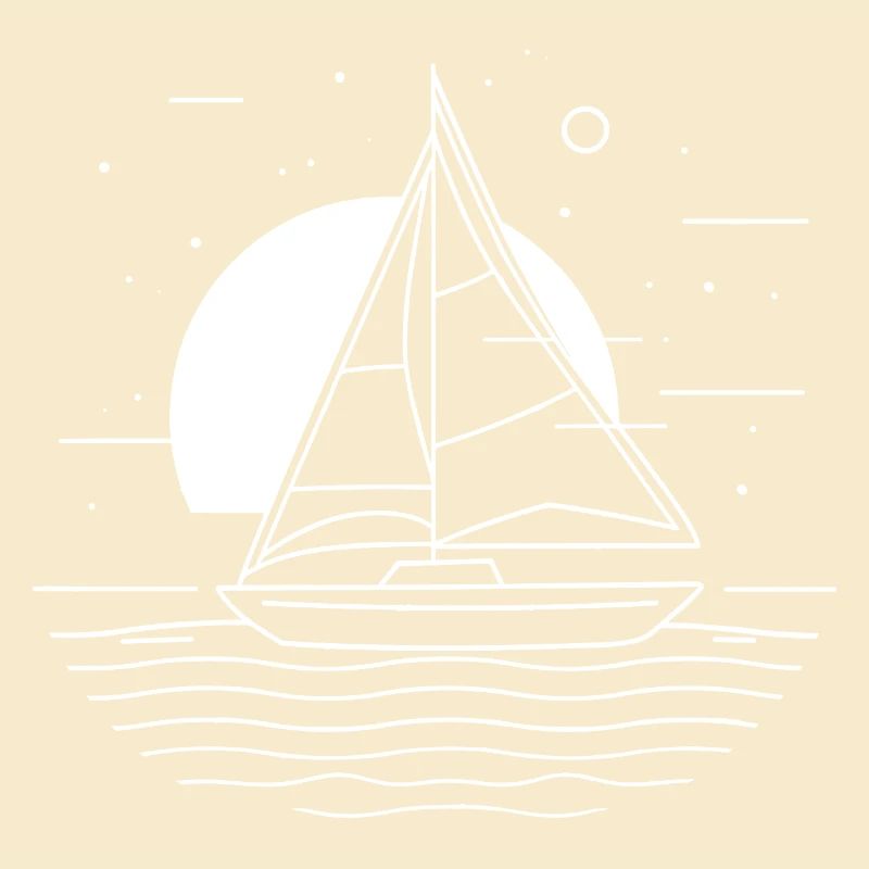 Sailing Drawing