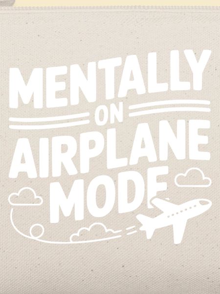Mental im Flugzeugmodus