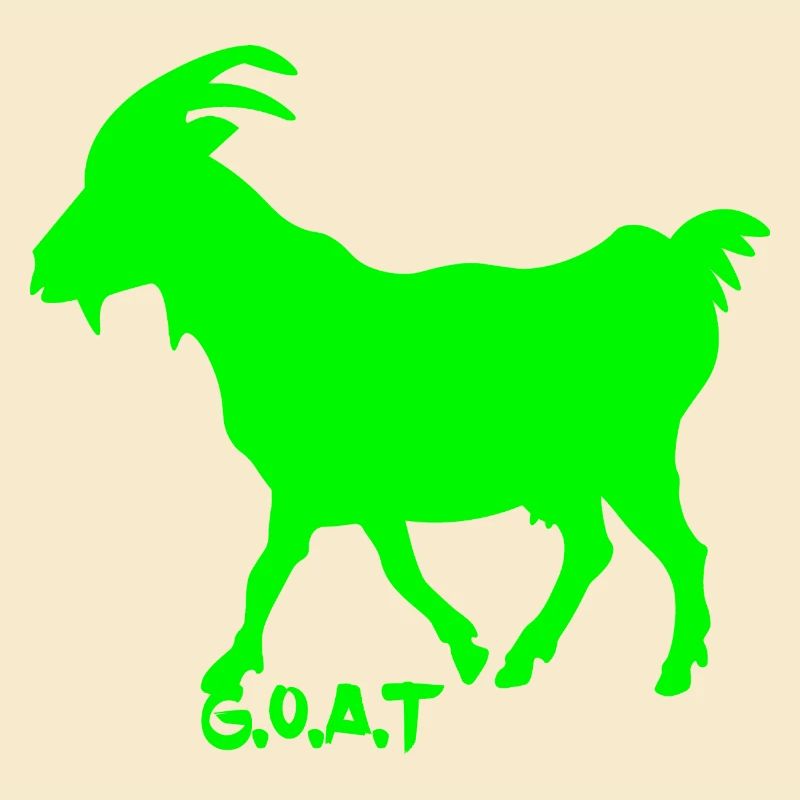Chèvre vert fluo