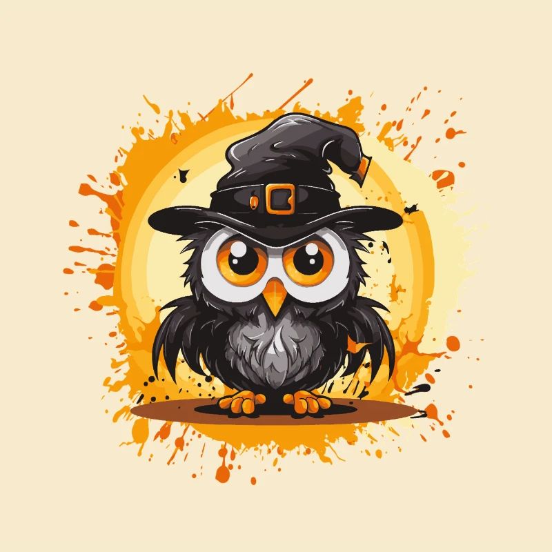 Night Owl Wizard Halloween
