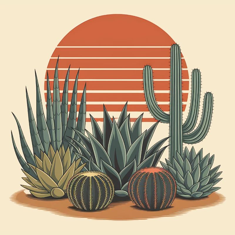 Cactus Boho Nature