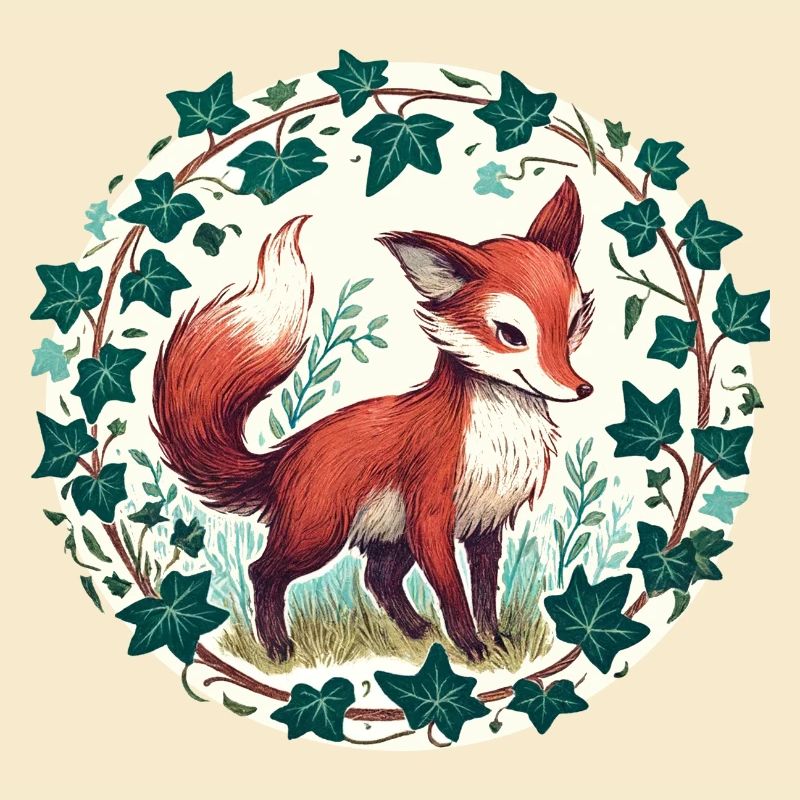 Efeu Fuchs Kreis