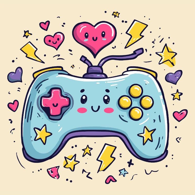 Kawaii Controller Herzfreude