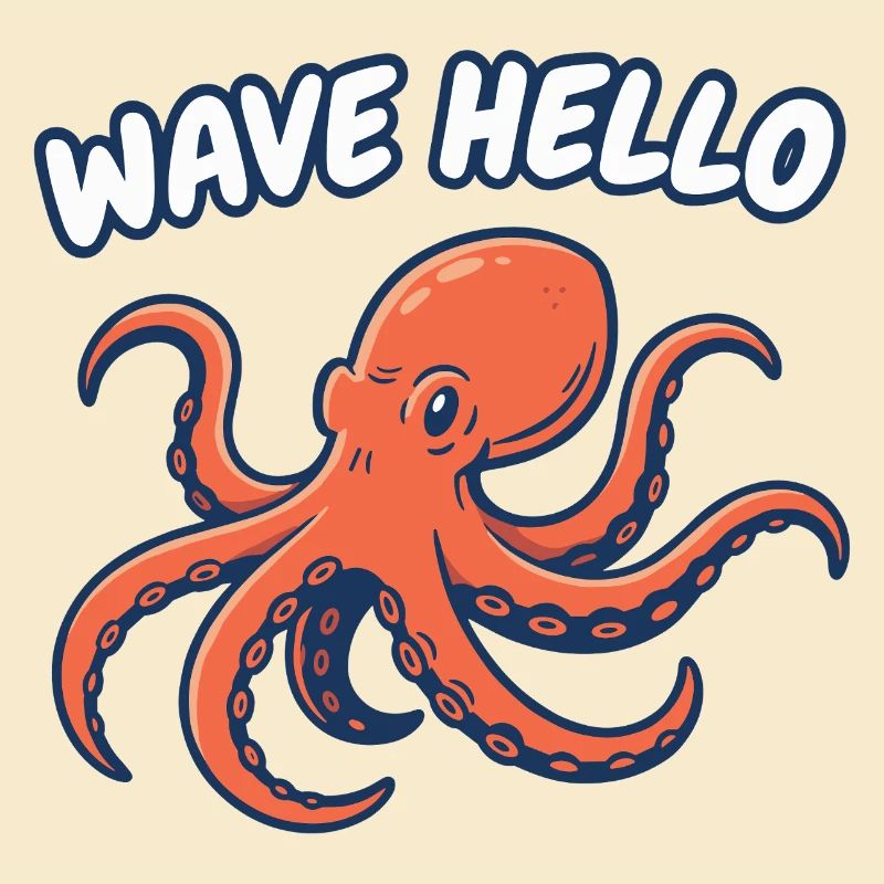 Wave Hello Squid