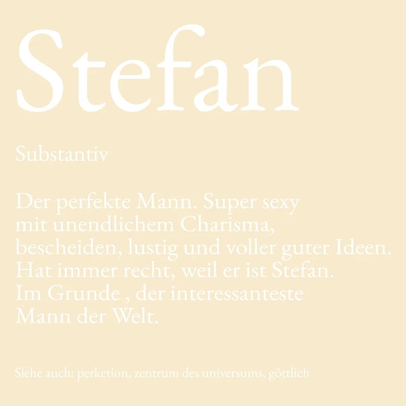 Stefan Dictionary Explanation First name Stefan