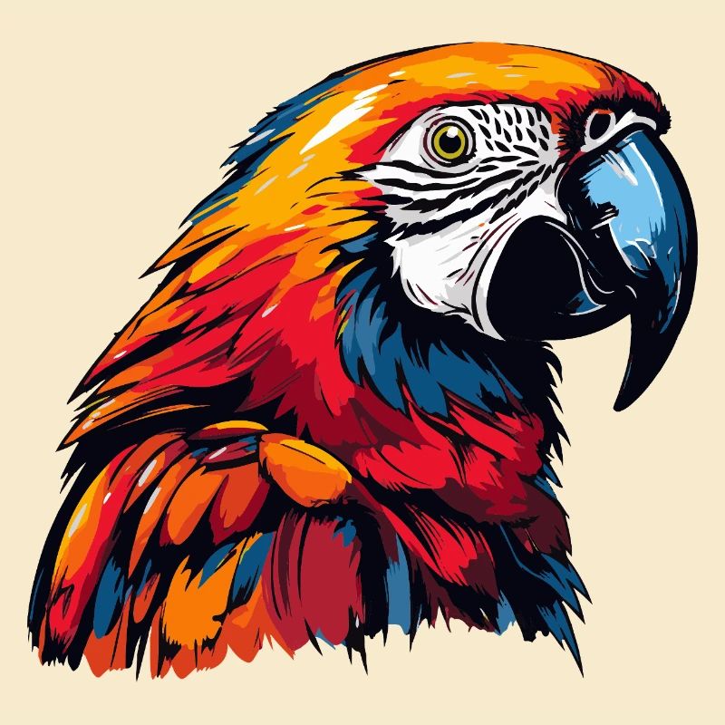 Parrot Animal Comic
