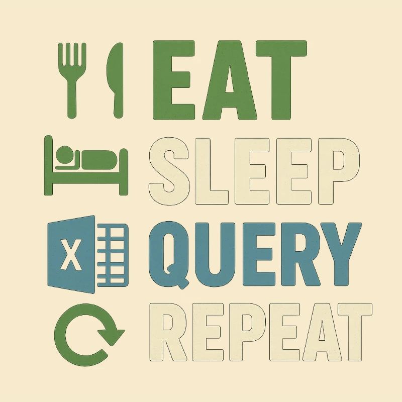 Eat Sleep Query Repeat