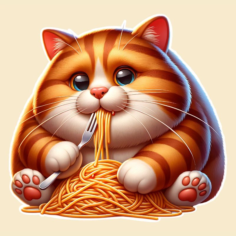 Katze Pasta
