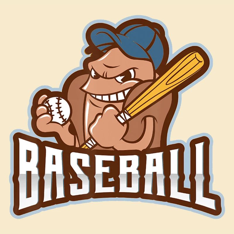 Rogue Batter Baseball-Maskottchen