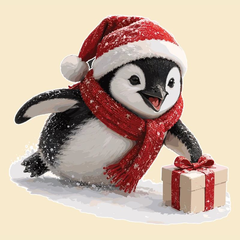 Weihnachts Pinguin