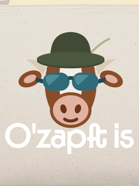O'zapft is Kuh weiß