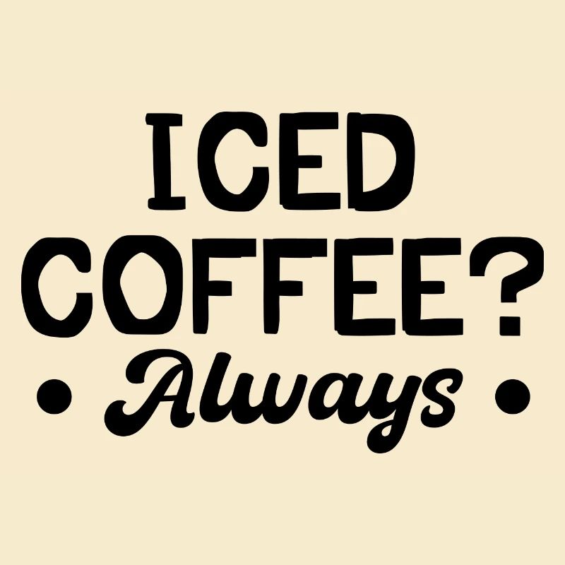 Eiskaffee? Immer