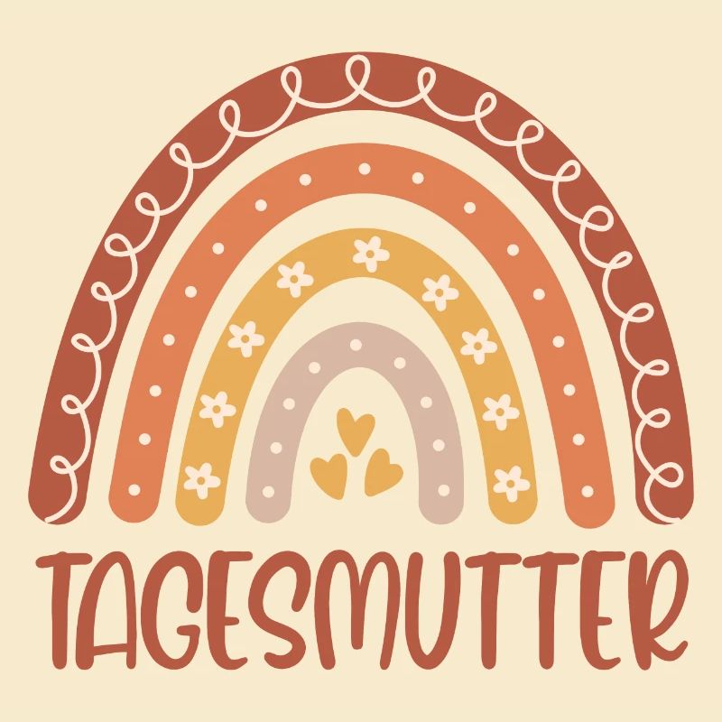 Tagesmutter Boho Regenbogen