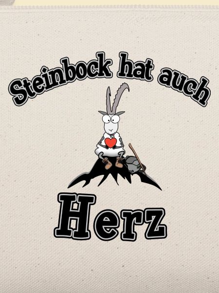 Sternzeichen Steinbock hat Herz