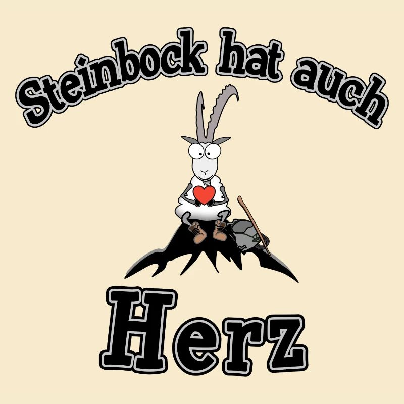 Sternzeichen Steinbock hat Herz