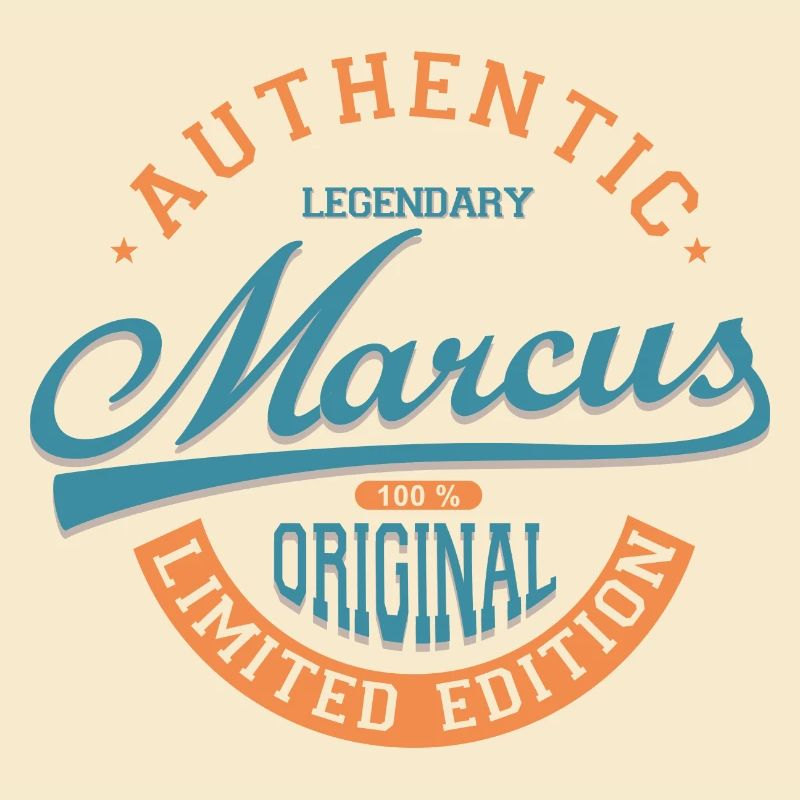 Marcus t-shirt personalized gift name Marcus