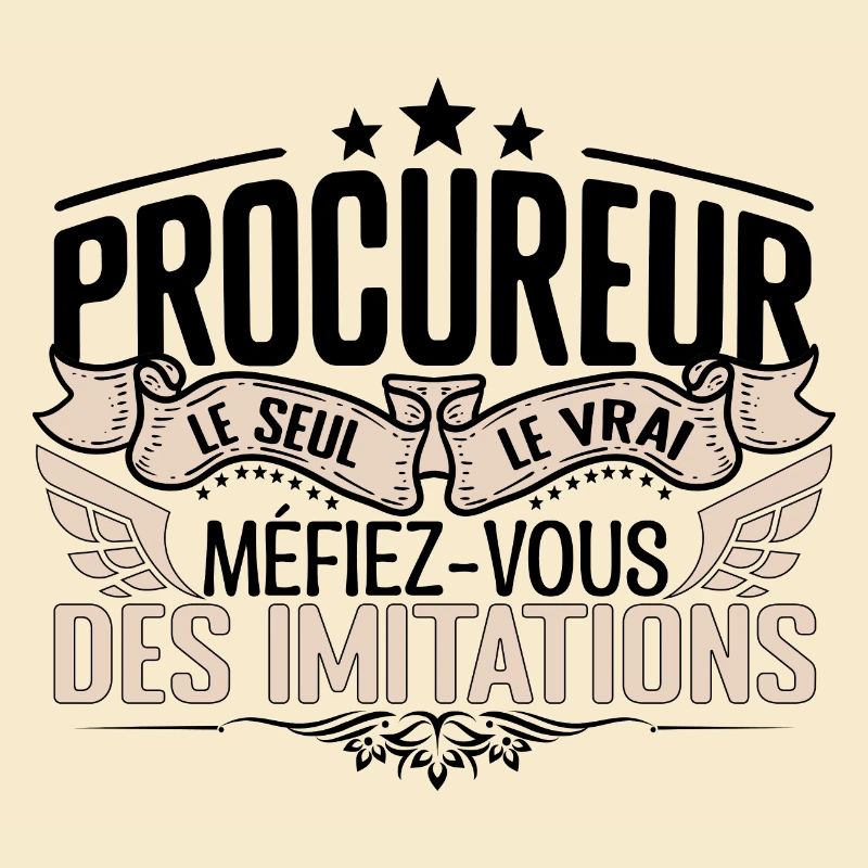 Procureur cadeau Procureur le vrai Procureur