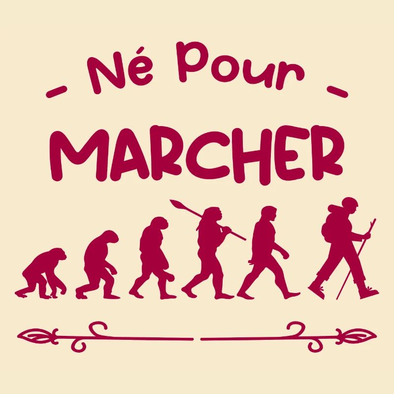 né pour marcher évolution