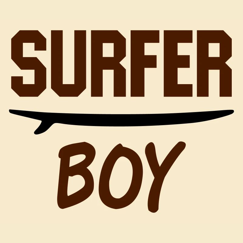Surfer boy (surfboard)