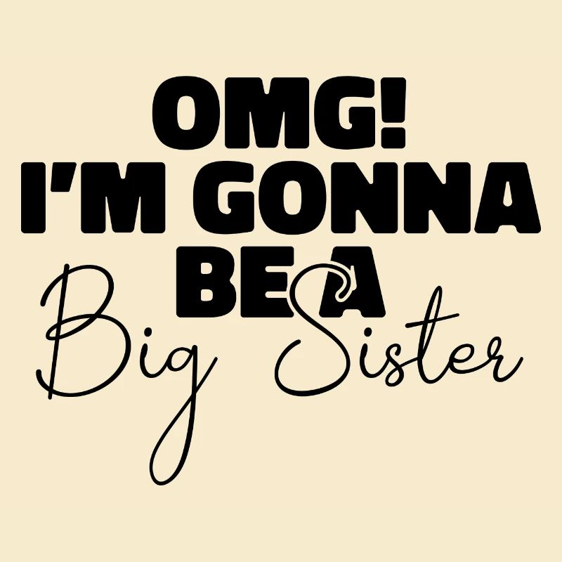 OMG Ich werde eine große Schwester sein Überraschende Schwester